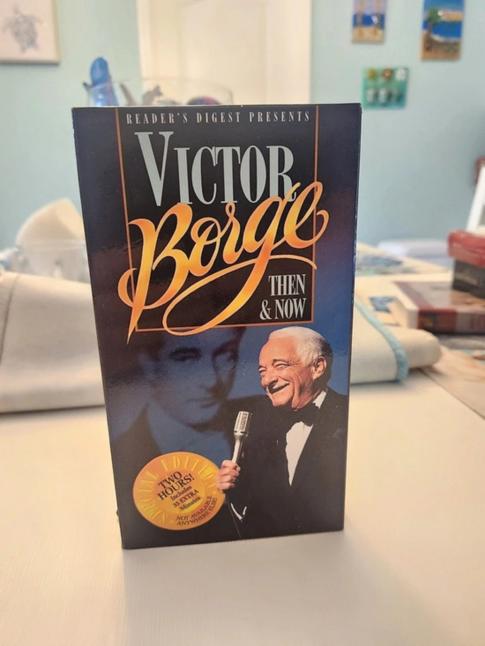 Victor Borge Then & Now Special Edition VHS Comedy Stand-Up Reader's Digest 1995